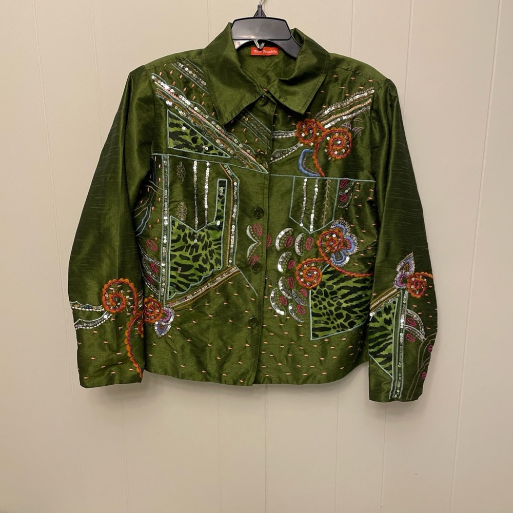 New Identity Vintage Embellished Jacket
